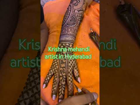 Mehendi Artist portfolio by Krishna Mehndi Artist in Hyderabad - Photo 1 Mehendi Artist portfolio by Krishna Mehndi Artist in Hyderabad - Photo 1