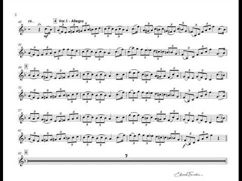 Arban, Jean -Baptiste - Variations on a Song "Vois-tu neige qui brille" - Russell Gray cornet