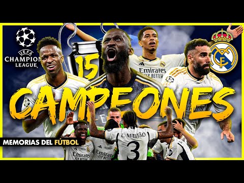 La 15 del REAL MADRID 🏆 CHAMPIONS 2024 - Camino a Wembley