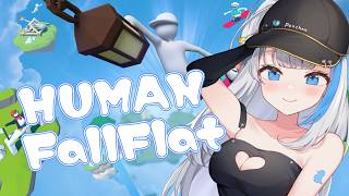 【ヒューマンフォールフラット】のんびりアスレしながらぷにぷにする【氷雨ぺんちゃ/Vtuber】