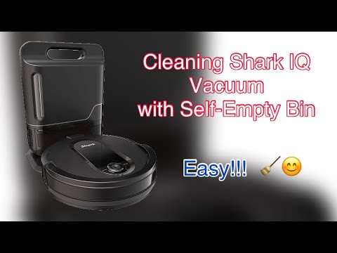 Cleaning Shark IQ Robot Vacuum with Self Empty Bin | Shark Robot Maintenance