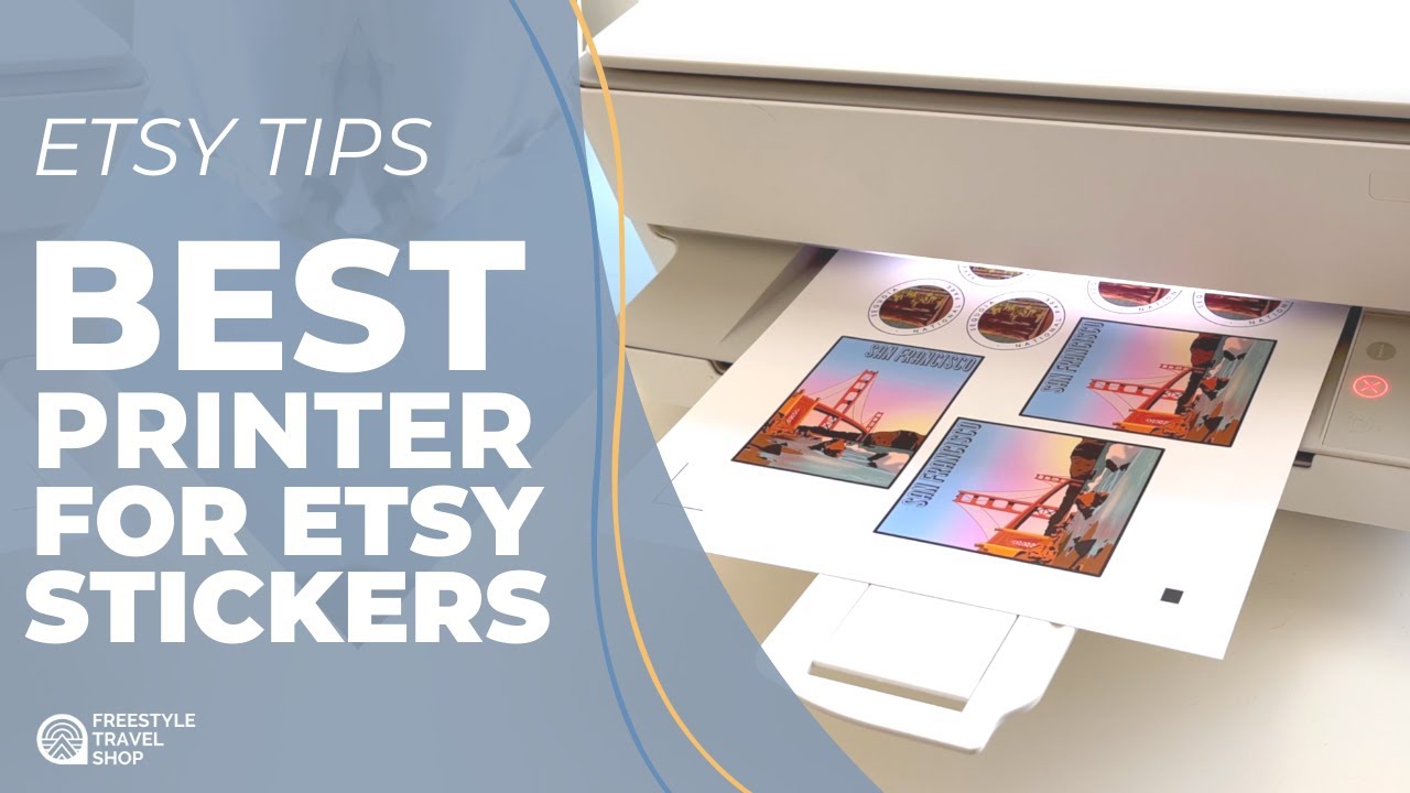 The Best Printer for a Sticker Business on Etsy | Small Business Essentials | HP Instant Ink Review