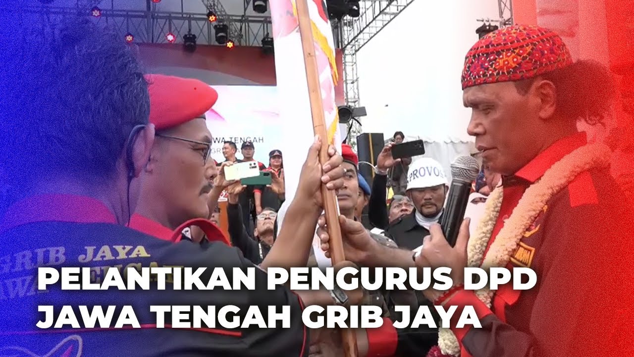 Pelantikan Pengurus DPD Provinsi Jawa Tengah Gerakan Indonesia Bersatu (GRIB JAYA)