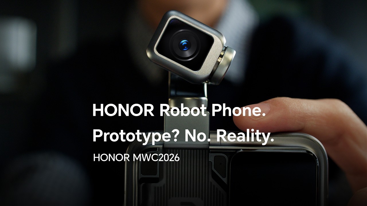 HONOR Robot Phone. Prototype? No. Reality. - YouTube