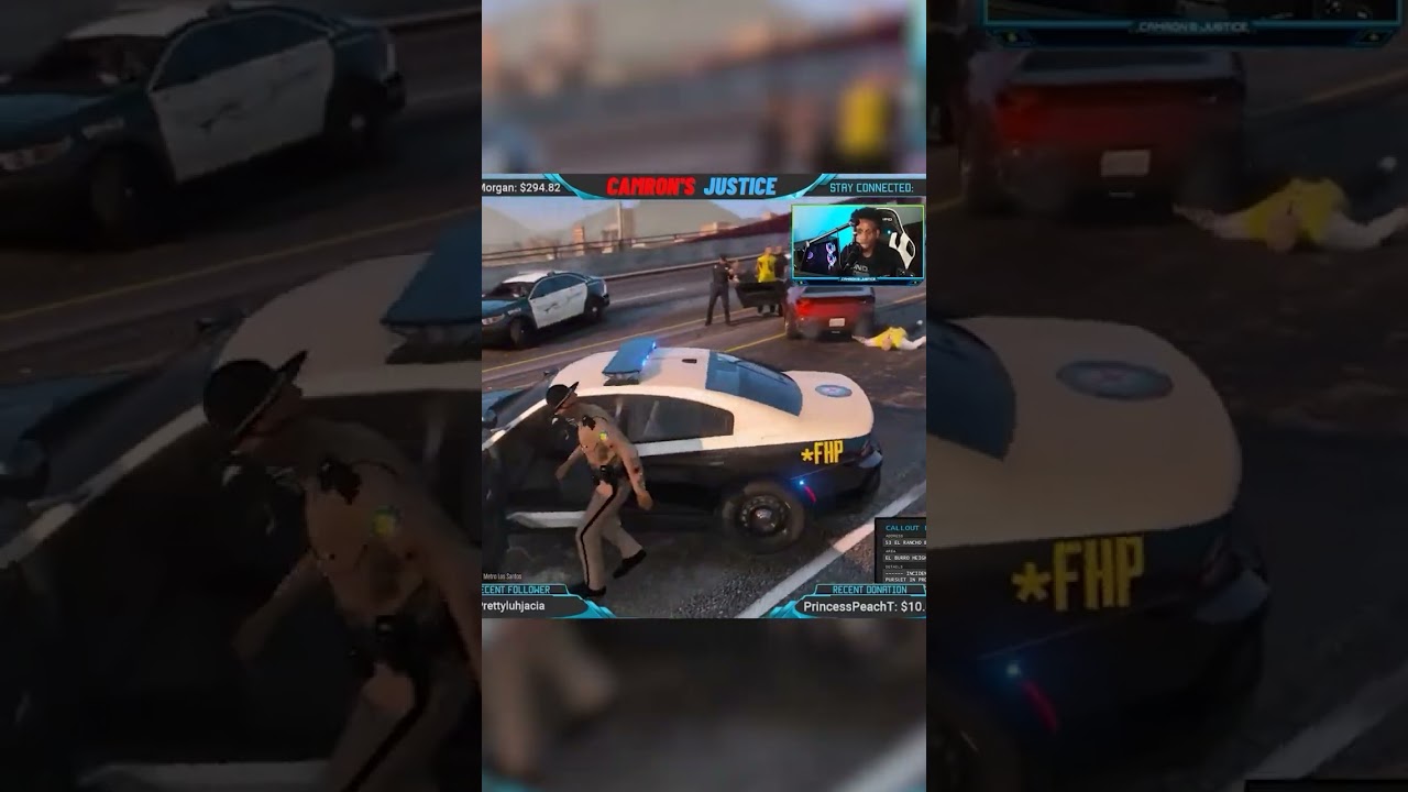 COP WENT CRAZY💀🤣!!! | Florida Highway Patrol | GTA 5 LSPDFR