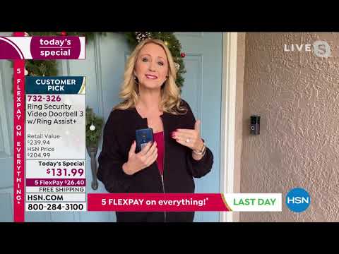 HSN | Electronic Gift Connection featuring Ring Home Security 12.06.2020 - 12 PM