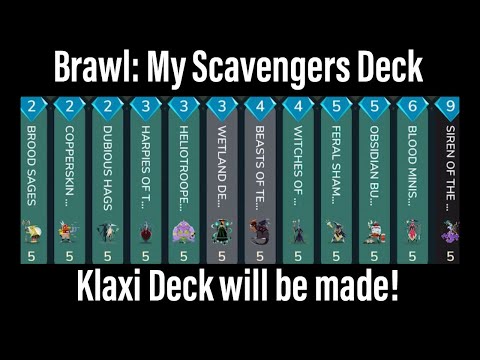 *Brawl Deck: My Scavengers VS Klaxi Ravens -Stormbound