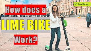 How Does a LIME Bike Work? | How Much Does a LIME Bike Cost | Where Can You Ride LIME Bikes