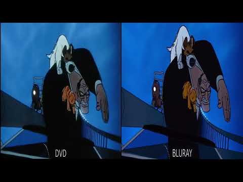 Oliver & Company - edited/censored scene in DVD release