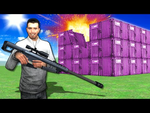 EXPLOSIVE BASE WAR! - Garry's mod Gameplay - Gmod Base building War