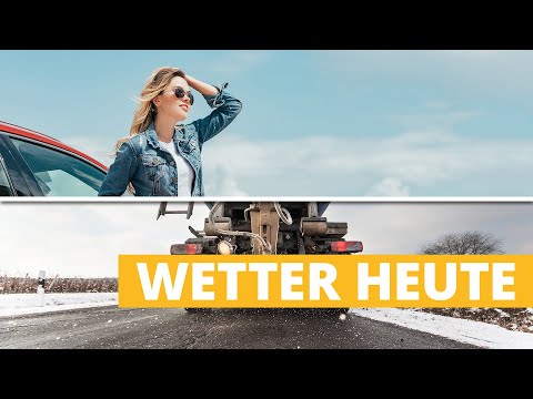 Wetter heute: Von rutschigen Straßen bis frühlingshafte 14 Grad