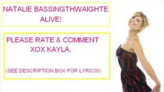 Alive - Natalie Bassingthwaighte with Lyrics (Sing-a-long)