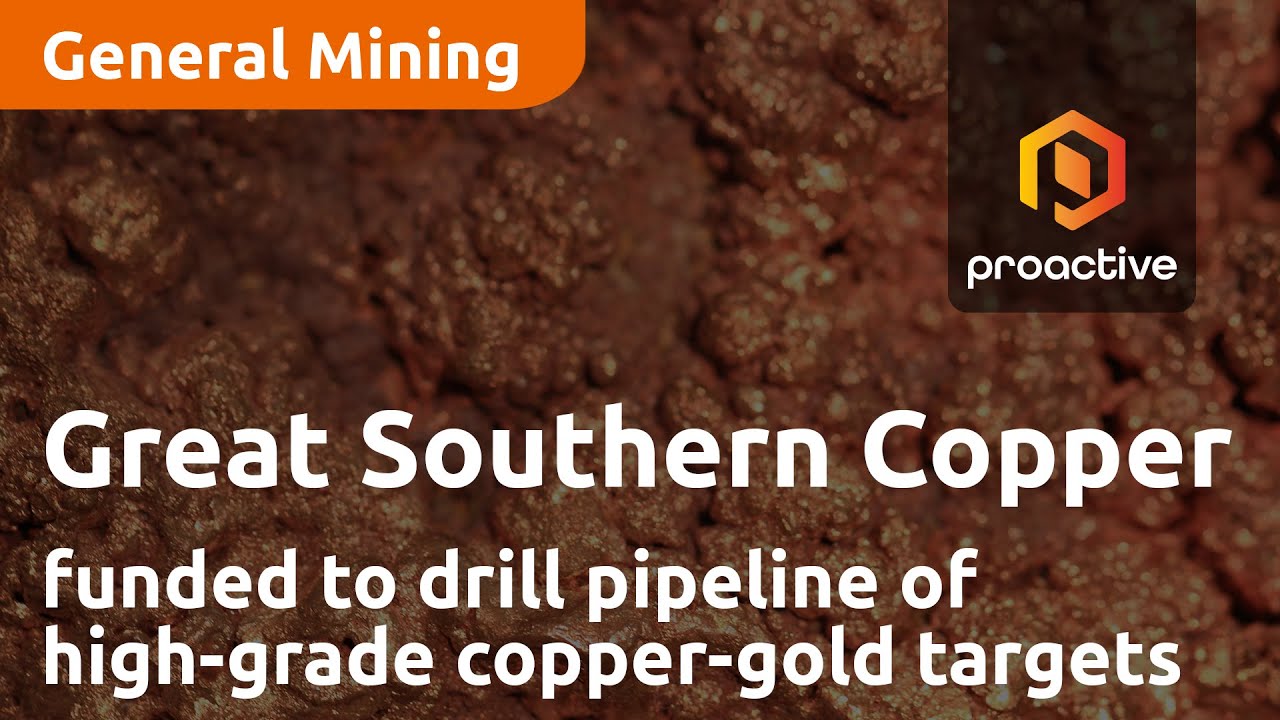 Great Southern Copper funded to drill pipeline of high-grade copper-gold targets
