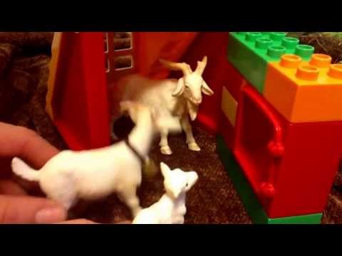 Bockarna Bruse spelar sagan Tre små grisar