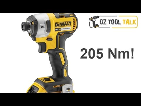 Dewalt Smūginis suktuvas DCF887P2, 18 V (2 x 5Ah) Li-ion XR, bešepetėlinis video