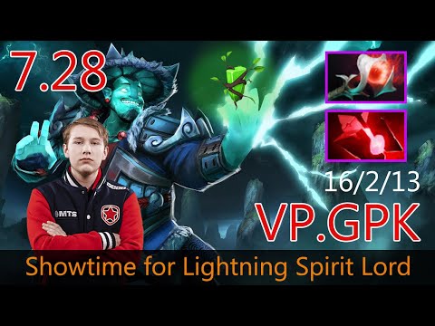 VP.GPK [Strom Spirit] Pro Game with Orchid and Bloodstone | Dota2 - 7.28