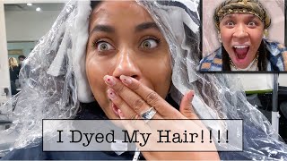 I DYED MY HAIR & My Girlfriend Was SHOOK!!  | NATALIE ODELL