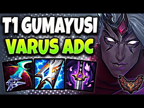 T1 Gumayusi Varus ADC vs Caitlyn - Patch 13.1 Korea Grandmaster ✅