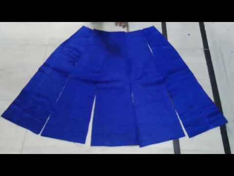 how to cutting plets (kali) anarkali lehnga in hindi Video