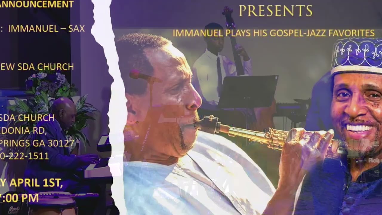 Promotional video thumbnail 4 for The Immanuel Experience Ensemble