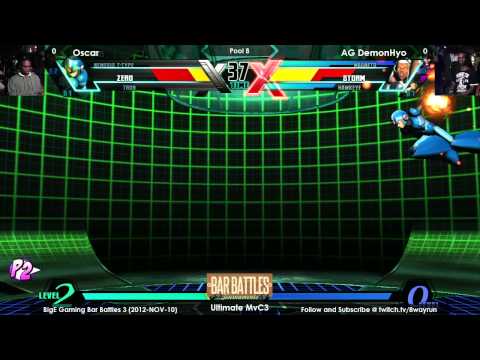 Bar Battles #3   UMvC3 Pool C   Oscar VS AG DemonHyo