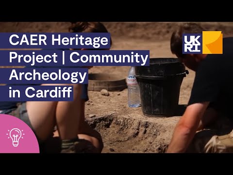 One fine day in cardiff the caer heritage project