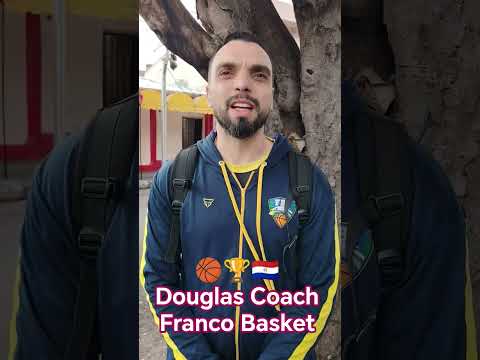 🏀🏆🇵🇾 BALONCESTO Douglas Coach del club Franco Basket de Presidente Franco, Alto Paraná