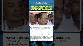 Budi Arie Membantah Projo Singkatan dari Pro Jokowi, Melainkan Bahasa Sansekerta