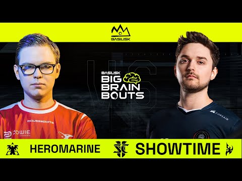 StarCraft 2: HeroMarine VS ShoWTimE | BASILISK Big Brain Bouts #1