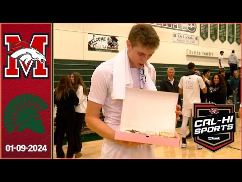 !! OFFICIAL HIGHLIGHTS !! Crumbl Cookies Game of the Week Monte Vista at De La Salle Boys Basketball