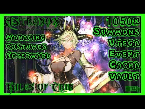 TALES OF ERIN Summon 1050 Divine Tokens in Utega Event Gacha Restored Vault - 5* Hero Free to Play