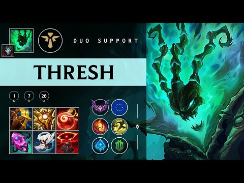 Thresh Support vs Seraphine - EUW Master Patch 25.24