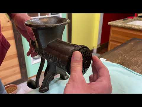 I Got It Used Review  Enterprise "Tinned" Meat Grinder