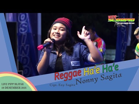 BLITAR VIRAL ( Nonny Sagita - Reggae Ha'e Ha'e New Scorpio Live PIPP 26 Desember 2018 )