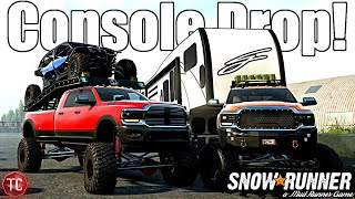 SnowRunner: YETI 5500 CONSOLE DROP! ALL NEW FEATURES, TRAILERS, SIZE, INSTALL, & MORE!