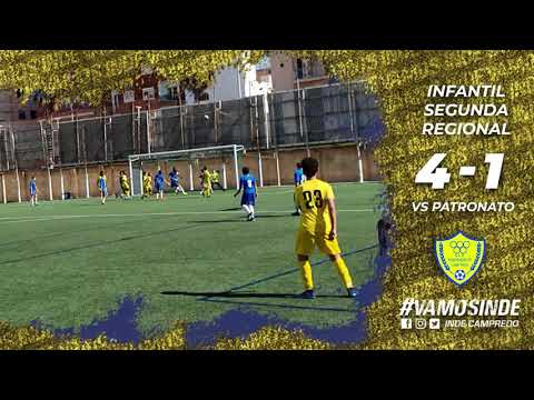 Copa Federación / Infantil Segunda Regional: Inde vs Patronato (4-1)