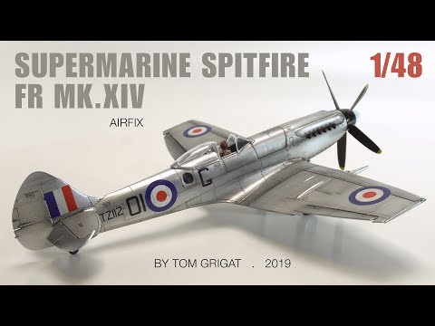 Silver Spitfire - the MK14 from Airfix