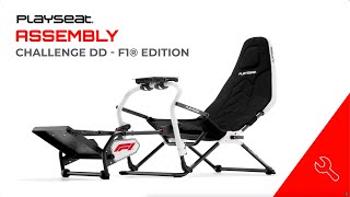 Playseat® Challenge DD – F1® Edition | Step-by-Step Assembly Guide