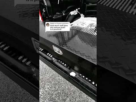 Keep your tools safe, dry, and organized | VEVOR truck bed tool box!