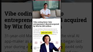 Solo Entrepreneur Sold His AI Startup for $80M in 6 Months