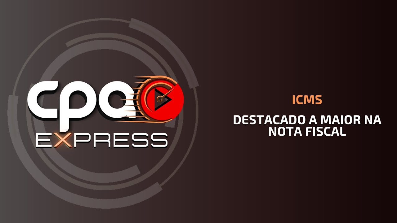 ICMS - Destacado a maior na nota fiscal