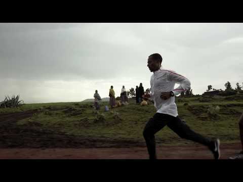 Kenenisa Bekele training for Amsterdam marathon