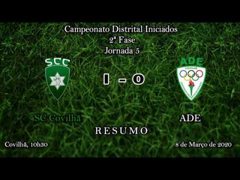 SCC vs ADE - Iniciados - 8 Março 2020