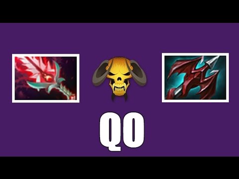 QO Playing Middle Clinkz with Bloodthorn and Dragon Lance