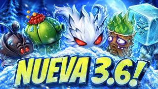 NUEVA🤠ACTUALIZACIÓN 3.6. Y NIVELES🥶DE NIEVE EN LA NOCHE!! //PVZ FUSIÓN
