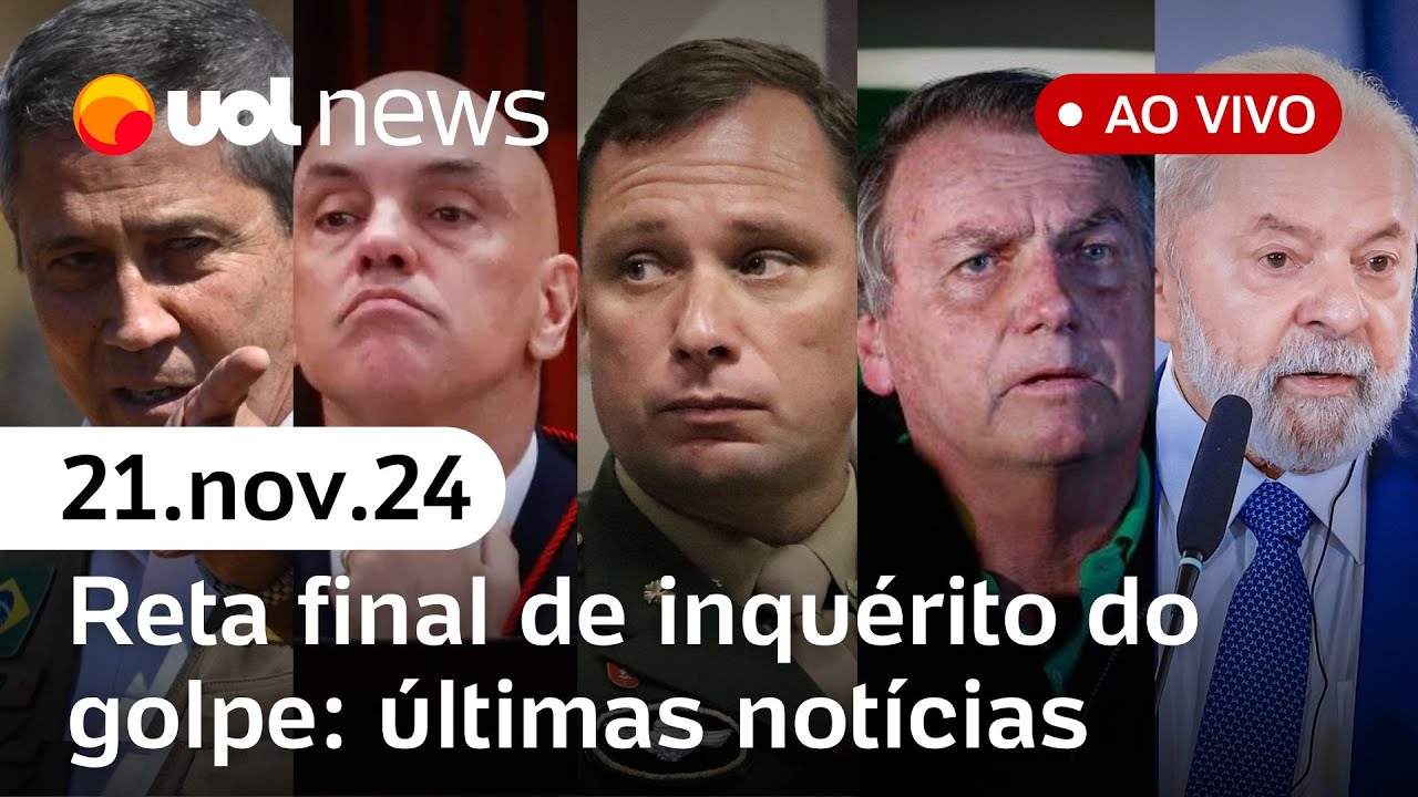 PF chega na reta final do inquérito, 'denúncia única' contra Bolsonaro, Mauro Cid depõe e+| UOL News