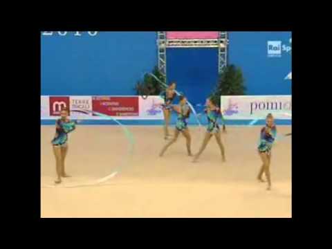 Belarus 2 Ropes 3 Ribbons - World Cup Pesaro 2010 Q.