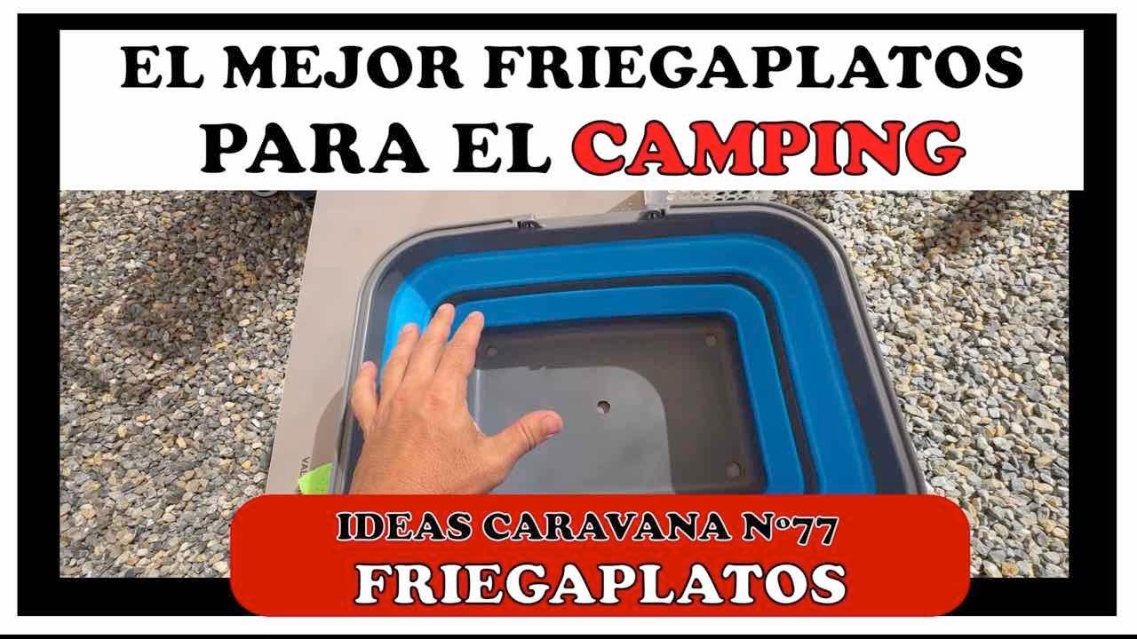 ¡ El mejor barreño de platos para el CAMPING ! idea caravanas #77