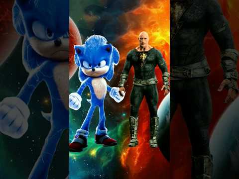 sonic Vs 3 round in marvel and DC