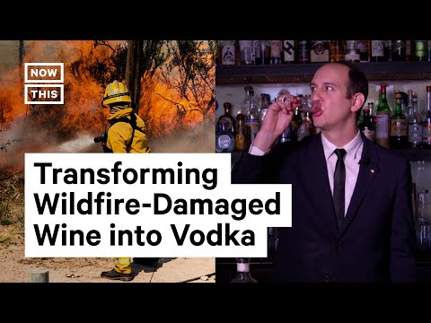 Company Makes Vodka From Wine Grapes Damaged by Wildfires